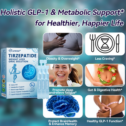 【Last Day Promotion 66% OFF💰】 𝑪𝒗𝒓𝒆𝒐𝒛® NIDDK-Tirzepatide Oral Solution 🍀Use once every two days, | Lose 20 pounds quickly | Reduce sugar by 90% |)👨‍⚕️