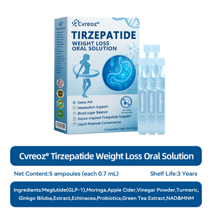 【Last Day Promotion 66% OFF💰】 𝑪𝒗𝒓𝒆𝒐𝒛® NIDDK-Tirzepatide Oral Solution 🍀Use once every two days, | Lose 20 pounds quickly | Reduce sugar by 90% |)👨‍⚕️