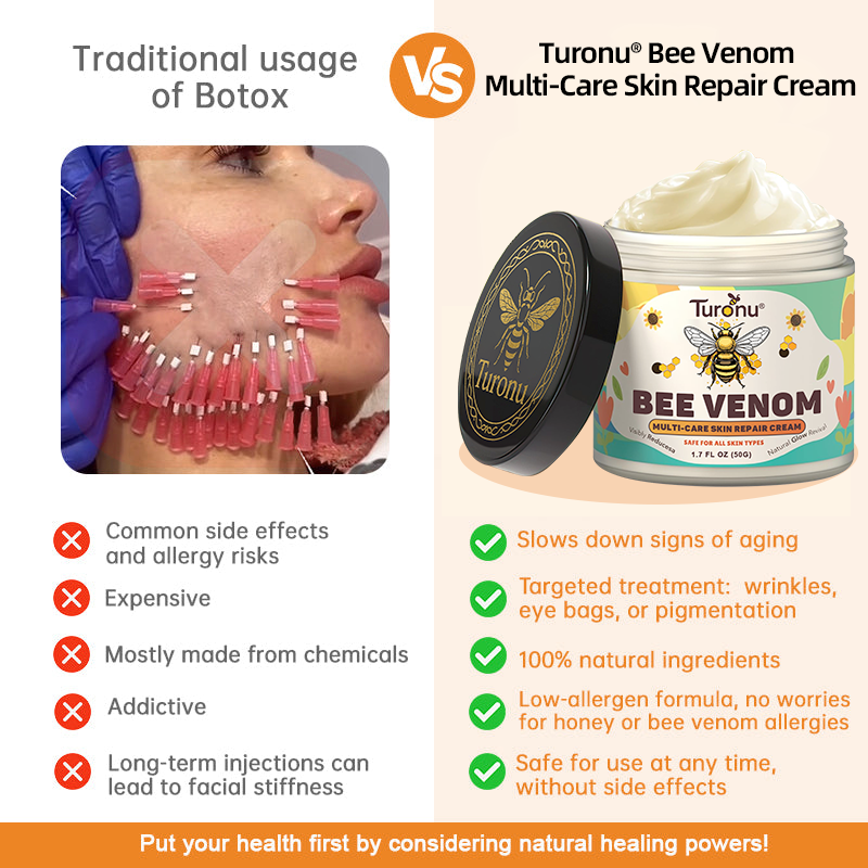 𝐓𝐮𝐫𝐨𝐧𝐮® Only 15 jars!!! Get an exclusive 30% OFF now ⚡𝐁𝐞𝐞 𝐕𝐞𝐧𝐨𝐦 𝐌𝐮𝐥𝐭𝐢-𝐂𝐚𝐫𝐞 𝐒𝐤𝐢𝐧 𝐑𝐞𝐩𝐚𝐢𝐫 𝐂𝐫𝐞𝐚𝐦 |  See visible firming in just 7 days! ✔ Backed by our 90-day money-back guarantee🦄