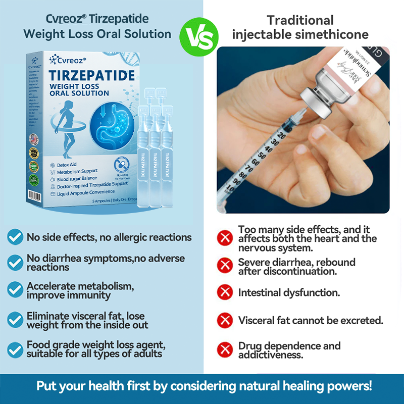 【Last Day Promotion 66% OFF💰】 𝑪𝒗𝒓𝒆𝒐𝒛® NIDDK-Tirzepatide Oral Solution 🍀Use once every two days, | Lose 20 pounds quickly | Reduce sugar by 90% |)👨‍⚕️