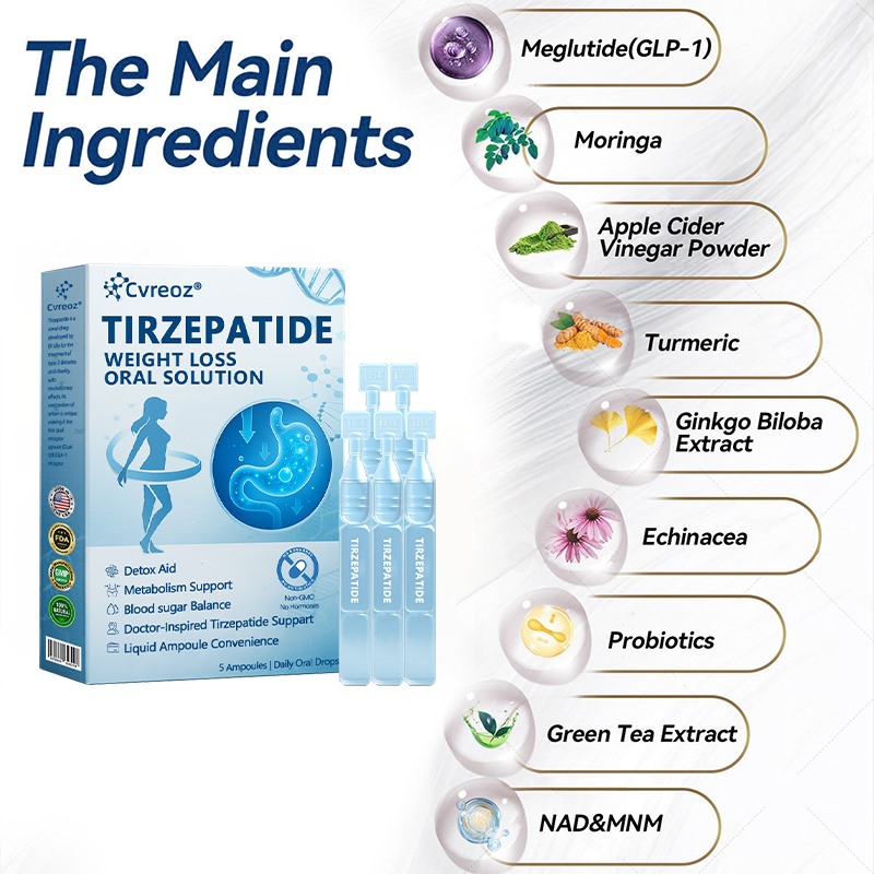 【Last Day Promotion 66% OFF💰】 𝑪𝒗𝒓𝒆𝒐𝒛® NIDDK-Tirzepatide Oral Solution 🍀Use once every two days, | Lose 20 pounds quickly | Reduce sugar by 90% |)👨‍⚕️